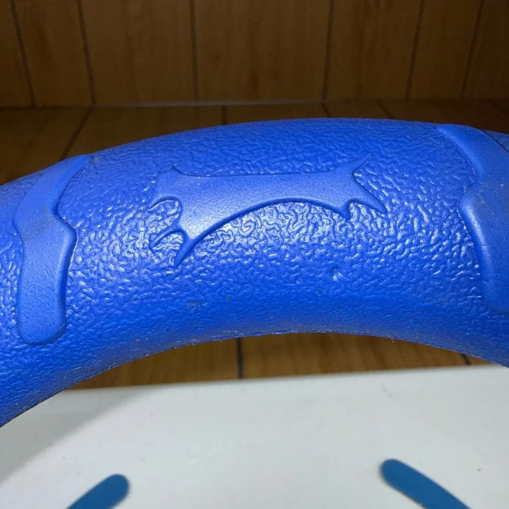Blue Fitness Ring Foam‎ Toss Toy Pet Training Exercise Ring 11 Inch